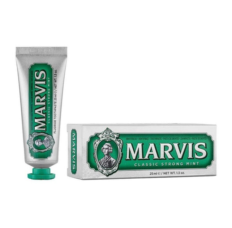 خمیر دندان مینی مارویس مدل نعنایی قوی کلاسیک MARVIS CLASSIC STRONG MINT